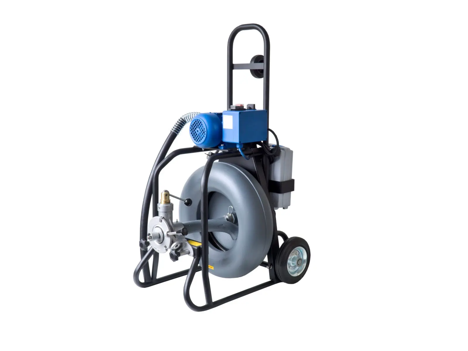Rohrreinigung mit AS20-Spiralmaschine