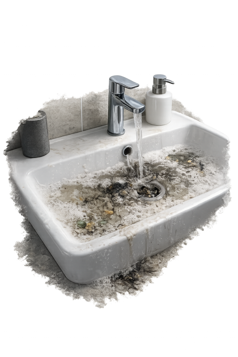 Rohrreinigung von Handwaschbecken in Lorch